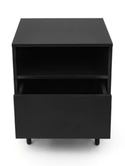 Very Home Hava Bedside Table -FurniHaven Shop VE1TN SQ4 0000000004 BLACK SLd