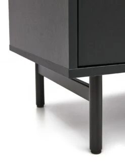 Very Home Hava Bedside Table -FurniHaven Shop VE1TN SQ6 0000000004 BLACK SLd2