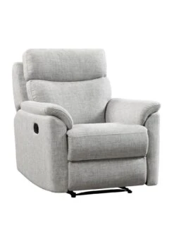 Very Home Linea Fabric Manual Recliner Armchair 7 Very Home Linea Fabric Manual Recliner Armchair -FurniHaven Shop VELGM SQ4 0000000005 GREY SLa