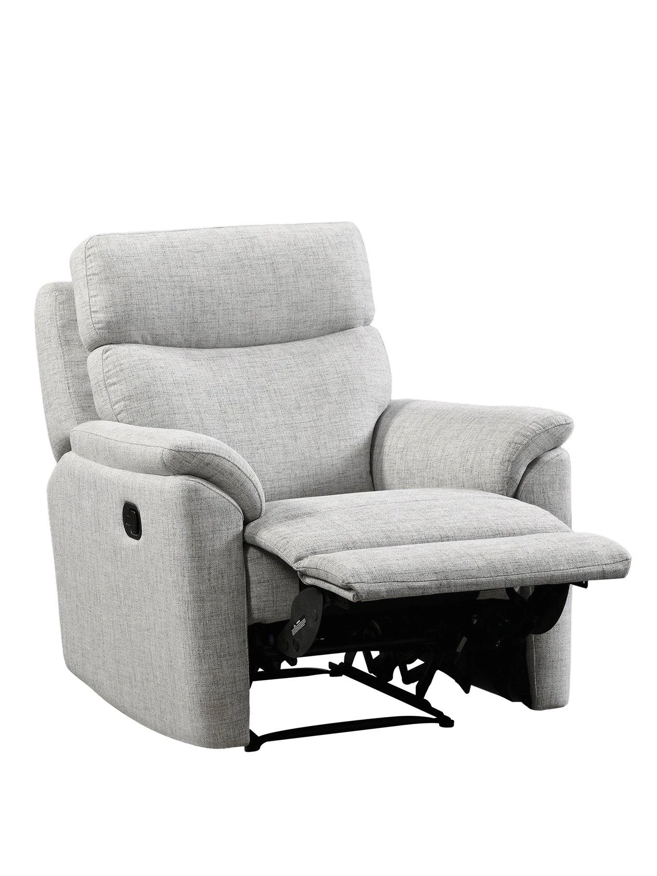 Very Home Linea Fabric Manual Recliner Armchair 5 Very Home Linea Fabric Manual Recliner Armchair - Image 3