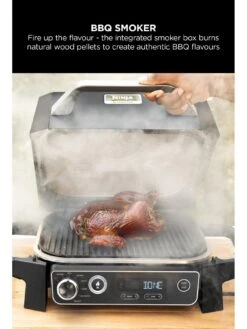NINJA Woodfire Electric BBQ Grill & Smoker OG701UK -FurniHaven Shop VEUCE SQ4 0000000004 BLACK SLd2