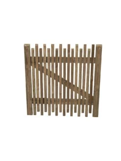 FOREST Contemporary Picket Gate 3ft (0.90m High) -FurniHaven Shop VEX5D SQ2 0000000099 N A SLd