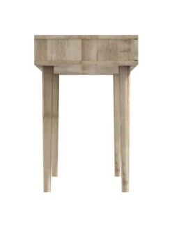 One Call Mustique Ready Assembled 2 Drawer Office Desk - Oak -FurniHaven Shop VFRGQ SQ4 0000000006 OAK SLd