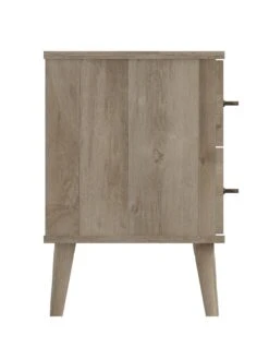 One Call Tuscany Ready Assembled Wide 3 + 3 Drawer Chest -FurniHaven Shop VFRGU SQ4 0000000006 OAK SLd