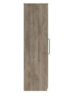 One Call Tuscany Ready Assembled 3 Door Mirrored Wardrobe -FurniHaven Shop VFRGW SQ5 0000000006 OAK SLd1