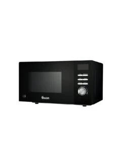 Swan 20L 700W Digital Microwave- Black -FurniHaven Shop VFS40 SQ2 0000000004 BLACK SLd