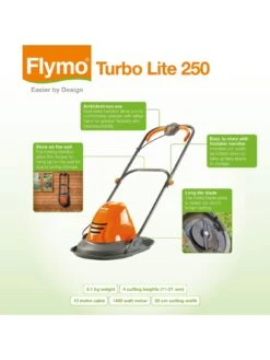 Flymo TurboLite 250 + Mini Trim Twin Pack -FurniHaven Shop VFS5Q SQ2 0000000099 N A SLd