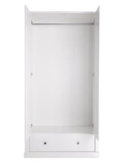 Very Home London 2 Door, 1 Drawer Wardrobe - FSC® Certified -FurniHaven Shop VFSHD SQ5 0000000013 WHITE SLd1