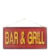 La Hacienda Bar And Grill Embossed Garden Wall Art -FurniHaven Shop VGA8A SQ1 0000000099 N A SLf