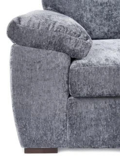 Very Home Salerno Standard Seater Fabric Left Hand Corner Chaise Sofa - Blue Grey  - FSC® Certified -FurniHaven Shop VGB5G SQ5 0000000005 GREY SLd