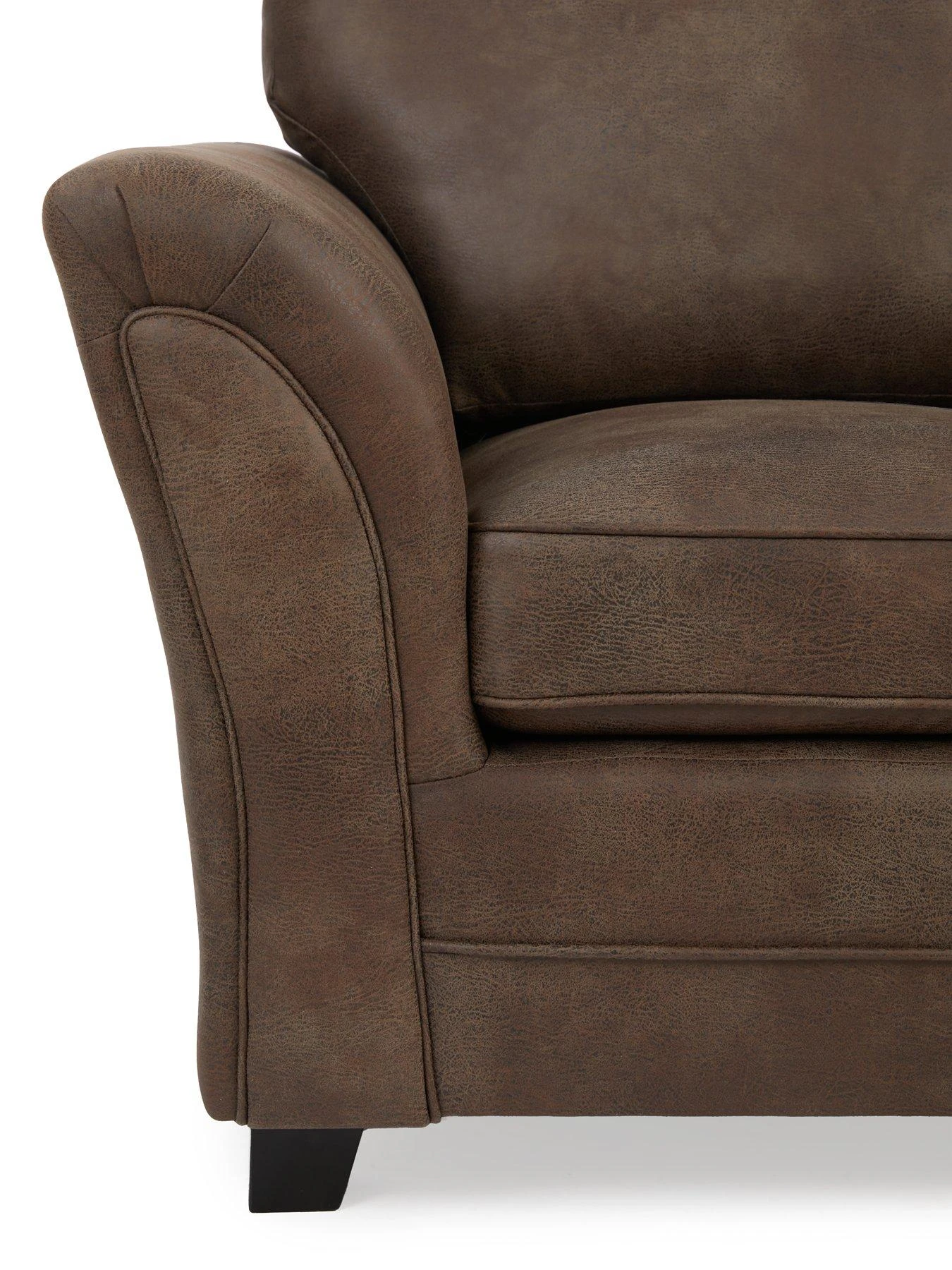 Very Home Dury Leather Look Armchair - FSC® Certified 6 Very Home Dury Leather Look Armchair - FSC® Certified - Image 4