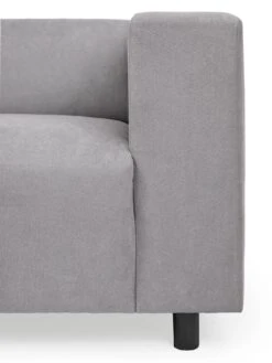 Very Home Clarkson Fabric Left Hand Corner Chaise  Sofa - Grey - FSC® Certified -FurniHaven Shop VGB75 SQ5 0000000005 GREY SLd