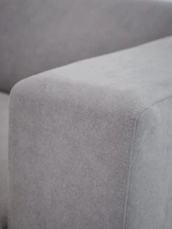 Very Home Clarkson Fabric Left Hand Corner Chaise  Sofa - Grey - FSC® Certified -FurniHaven Shop VGB75 SQ6 0000000005 GREY SLd1