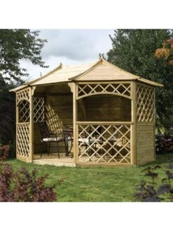 Rowlinson Sandringham Gazebo -FurniHaven Shop VGCE6 SQ2 0000000088 NO COLOR SLd