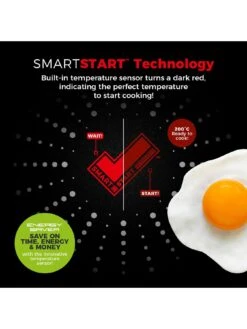 Tower SmartStart Classic 30 Cm Frying Pan -FurniHaven Shop VGCOG SQ3 0000000004 BLACK SLd1