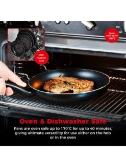 Tower SmartStart Classic 30 Cm Frying Pan -FurniHaven Shop VGCOG SQ5 0000000004 BLACK SLd3