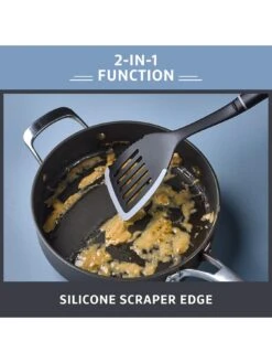 Prestige 2-in-1 Kitchen Utensils Set Of 4-Cooking Utensils With Non Scratch Silicone Edges,Heat Resistant Utensils To Protect Non Stick Cookware -FurniHaven Shop VGNL3 SQ2 0000000088 NO COLOR SLd