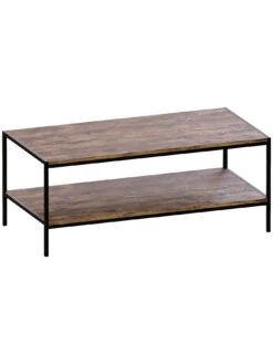 Vida Designs Brooklyn Coffee Table - Dark Oak -FurniHaven Shop VGOS8 SQ7 0000000558 DARK OAK DGy