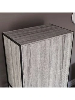 Vida Designs Brooklyn 2 Door Wardrobe - Grey Oak -FurniHaven Shop VGOSN SQ5 0000006131 GREY OAK SLd1