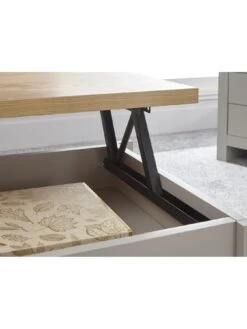 GFW Lancaster Lift Up Coffee Table - Grey -FurniHaven Shop VGX6B SQ6 0000000005 GREY SLd2