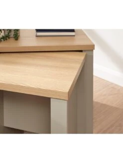 GFW Lancaster Nest Of Tables - Grey -FurniHaven Shop VGX6H SQ6 0000000005 GREY SLd2