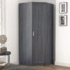 Camberley Corner Wardrobe -FurniHaven Shop VH9EX SQ1 0000000558 DARK OAK RSr