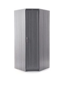 Camberley Corner Wardrobe -FurniHaven Shop VH9EX SQ2 0000000558 DARK OAK SLf