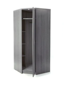 Camberley Corner Wardrobe -FurniHaven Shop VH9EX SQ4 0000000558 DARK OAK SLd