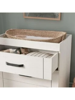 Silver Cross Alnmouth Oak 3 Piece Cot, Dresser And Wardrobe Furniture Set -FurniHaven Shop VHGF1 SQ5 0000000006 OAK SLd1