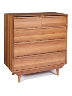 Marcel 2 + 3 Drawer Chest -FurniHaven Shop VHXRT SQ3 0000000007 WALNUT SLa
