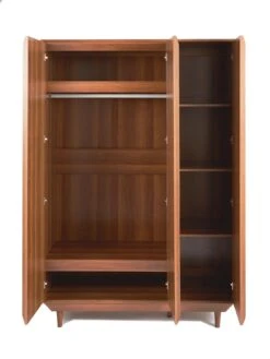 Marcel 3 Door Wardrobe 10 Marcel 3 Door Wardrobe -FurniHaven Shop VHXXE SQ4 0000000007 WALNUT SLd