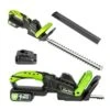 Mylek Cordless Hedge Trimmer 20V Electric Cutter 4000mAh Lithium-Ion Battery, 51cm Cutting Length, 16mm Easy Cut Capacity, Lightweight Garden Handheld -FurniHaven Shop VIDYH SQ1 0000000047 GREEN SLf
