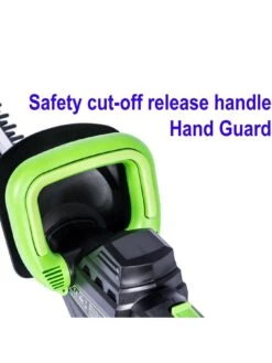 Mylek Cordless Hedge Trimmer 20V Electric Cutter 4000mAh Lithium-Ion Battery, 51cm Cutting Length, 16mm Easy Cut Capacity, Lightweight Garden Handheld -FurniHaven Shop VIDYH SQ4 0000000047 GREEN SLd2