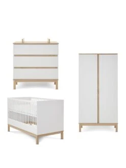 Obaby Astrid 3 Piece Furniture Set - White -FurniHaven Shop VIFEM SQ2 0000000013 WHITE SLf