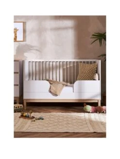 Obaby Astrid 2 Piece Nursery Furniture Set - White -FurniHaven Shop VIFEZ SQ2 0000000013 WHITE SLf