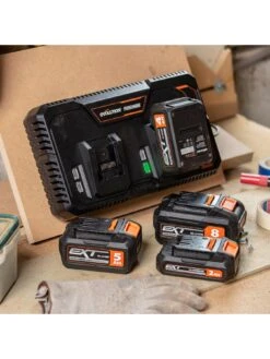 EVOLUTION R18RCH-Li2 Evolution Cordless 18v EXT Li-Ion Battery Charger - Double Dock 5 EVOLUTION R18RCH-Li2 Evolution Cordless 18v EXT Li-Ion Battery Charger - Double Dock -FurniHaven Shop VIH23 SQ2 0000000088 NO COLOR SLd