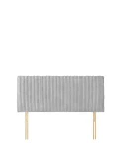Airsprung Jumbo Cord Headboard -FurniHaven Shop VIQOZ SQ3 0000000005 GREY SLa