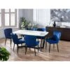 Julian Bowen Olympus 160 Cm Glass TopĀ Dining Table (Excludes Dining Chairs) 1 Julian Bowen Olympus 160 Cm Glass TopĀ Dining Table (Excludes Dining Chairs) -FurniHaven Shop VJ1YI SQ1 0000000013 WHITE RSr