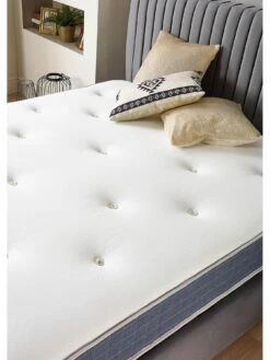 Aspire Duo Sleep Pocket+ 1000 Mattress -FurniHaven Shop VJDTI SQ3 0000000013 WHITE SLd1