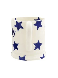 Emma Bridgewater Blue Star Daddy 1/2 Pint Mug 8 Emma Bridgewater Blue Star Daddy 1/2 Pint Mug -FurniHaven Shop VJEL6 SQ2 0000000088 NO COLOR SLd