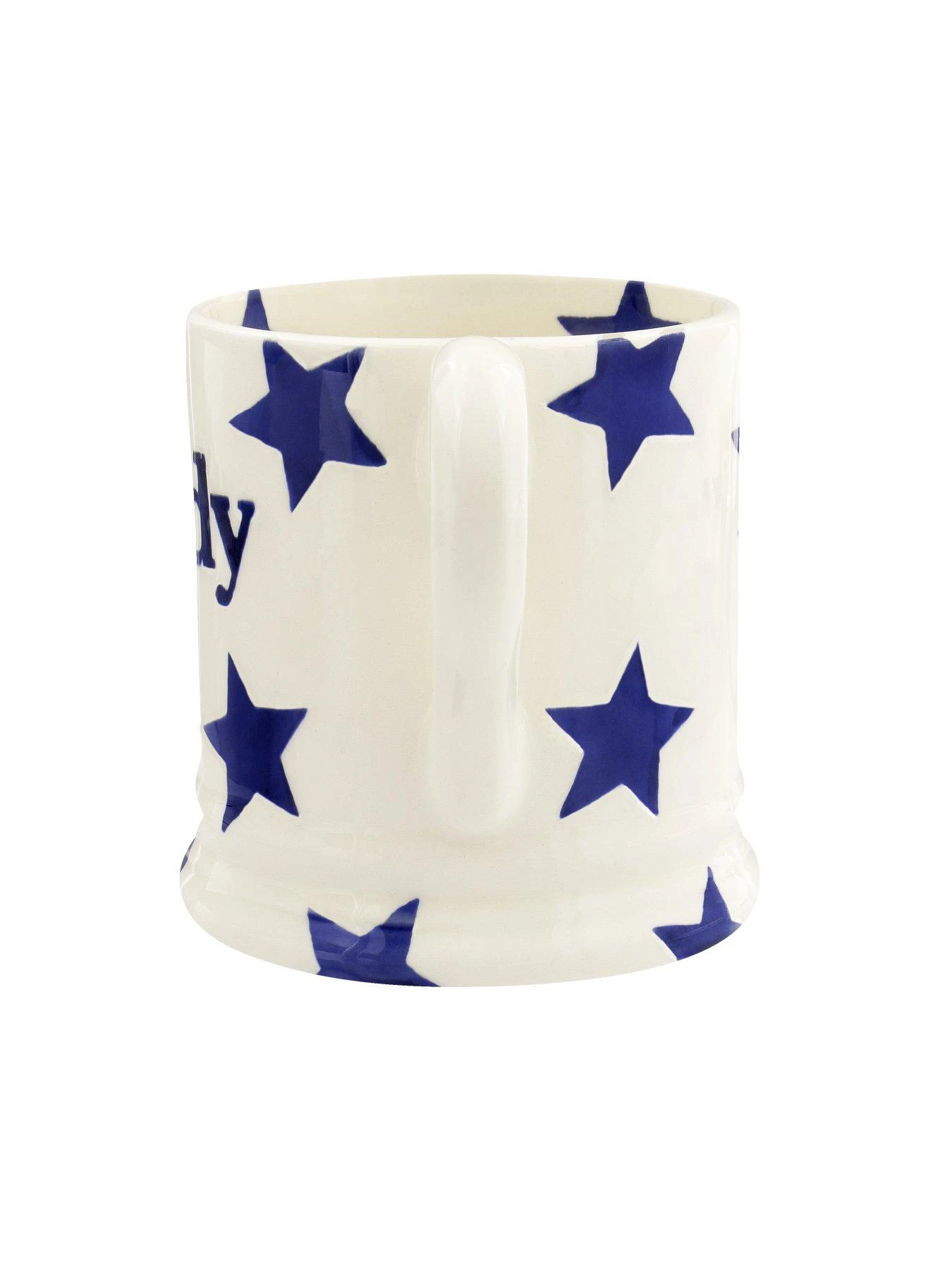 Emma Bridgewater Blue Star Daddy 1/2 Pint Mug 4 Emma Bridgewater Blue Star Daddy 1/2 Pint Mug - Image 2