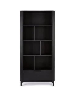 Very Home Carina Bookcase - Black -FurniHaven Shop VJETC SQ2 0000000004 BLACK SLf