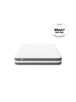 Silentnight Just Sleep Snug Memory 1000 Pocket Mattress -FurniHaven Shop VJL2M SQ2 0000000013 WHITE SLf