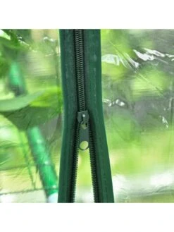 OutSunny Steel Frame Walk-In Greenhouse - Deep Green -FurniHaven Shop VJO4X SQ7 0000000099 N A SLd5