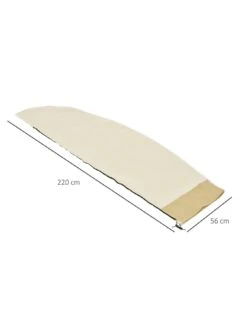 OutSunny Waterproof Parasol Cover Deluxe Patio Furniture Market Banana Umbrella Cantilever Protector Rain Dust Protective With Zip 15 OutSunny Waterproof Parasol Cover Deluxe Patio Furniture Market Banana Umbrella Cantilever Protector Rain Dust Protective With Zip -FurniHaven Shop VJO7H SQ7 0000000099 N A DGy