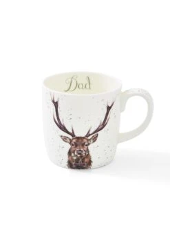 ROYAL WORCESTER Wrendale Designs Dad Mug - Stag -FurniHaven Shop VJSAL SQ6 0000000088 NO COLOR SLd4