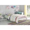 Novogratz Bright Pop Double Metal Bed Frame - White -FurniHaven Shop VJWQJ SQ1 0000000013 WHITE RSr