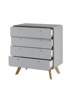 Dorel Home Cassie 4 Drawer Chest 14 Dorel Home Cassie 4 Drawer Chest -FurniHaven Shop VJWQM SQ6 0000000311 GREY OAK SLd2