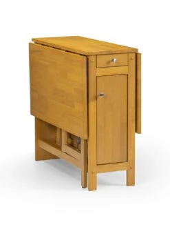 Julian Bowen Savoy 150 Cm Folding Dining Table + 4 Chairs Set -FurniHaven Shop VJXOH SQ3 0000000006 OAK SLd