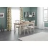 Julian Bowen Davenport 150 Cm Dining Table -FurniHaven Shop VJXOK SQ1 0000001197 OAK WHITE RSr